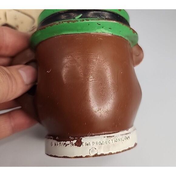 YOGI BEAR Vintage 1961 Cup/Mug Plastic Hanna Barbera F&F Mold Die Works Lot of 2 - Picture 5 of 6